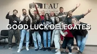 LAUSM 22/23 - Good Luck Delegates!