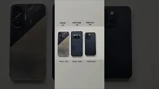Nothing Phone 3A vs OnePlus 13S vs poco f7 &ndash; Free Fire Gaming Test!😍