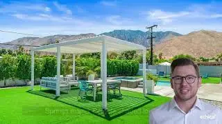🏡 Palm Springs Home Tour | 835 Rosa Parks | Solar, EV Charger & Mountain Views