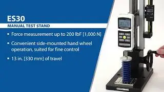 Force Measurement Test Stand Model ES30