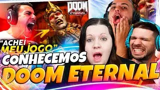 SUPER XAND&Atilde;O JOGANDO DOOM ETERNAL | Gamer Bisonho | Family Reacts #xand&atilde;o #doom