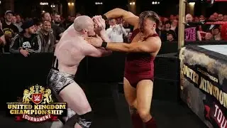 Pete Dunne and Sam Gradwell brawl in the Quarterfinals: WWE United Kingdom Championship Tournament