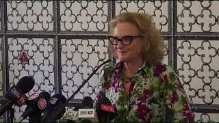 Conferenza Sindaco di Siena Nicoletta Fabio