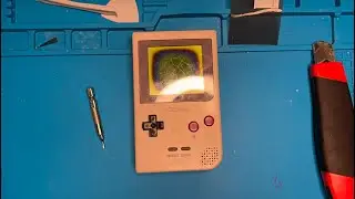 Gameboy Pocket Screen Polarizer replacement repair ASMR