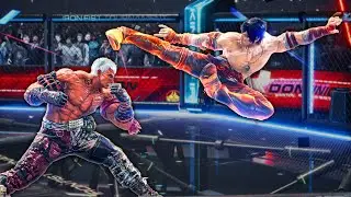 Marshall Law Fights an Aggressive Bryan &ndash; Tekken 8 Ranked Match