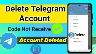 How to delete telegram account permanently |  Immediately delete telegram on android 2025