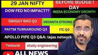 LATEST SHARE MARKET NEWS💥29 JAN💥swiggy NEWS VEDANTA NEWS💥PAYTM NEWS💥NMDC NEWS PART-1&2