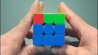 #Slovak #Intermediate 1 #To PLL  #3&times;3  #Rubik&rsquo;s Cube with numbers