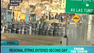 Peru: Tia Maria Protesters Clash with Police in Lima