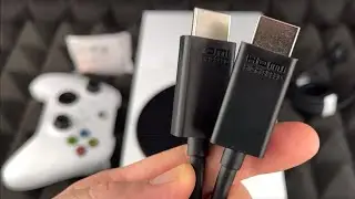 What cables come with Xbox Series S | HDMI Cable | Power Cable | Charger