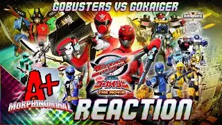 Go-Busters vs Gokaiger: The Movie REACTION | Phantom Ranger Keys! - A+ Morphinominal