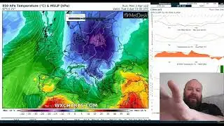 Wettest March since 1981, Drier than average April? Cold central Europe 🇪🇺