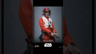 Poe DameronTM Collectible Figure)#starwars #poedameron #toycollector #hottoys