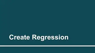 Create Regression | Part - 10 | Machine Learning with ML.Net for Absolute Beginners