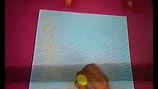 Art attack | dibujo con pegamento de colores