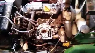 John Deere 322 Carburetor Cleaning and Two Cold Starts