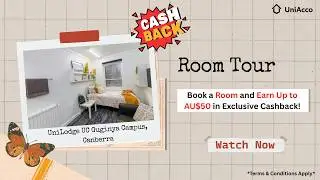 Property Tour UniLodge UC Guginya | Student Accommodation in Canberra Australia | UniAcco