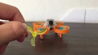 Quick review: Newbeedrone Azi props on brushed and Brushless 1S