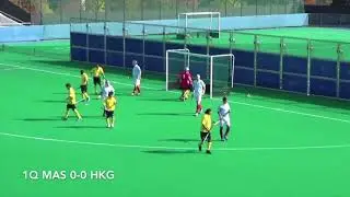 Match No.07『Malaysia vs Hong Kong』 4th Hockey Grand Masters Asian Cup 2017 in Hiroshima