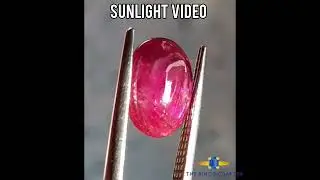 Natural Cabochon Ruby Gemstone , Unheated Untreated Ruby Stone , Afghan Jegdalek Ruby , 4.29 Ct Ruby