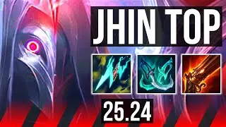 JHIN vs ZAAHEN (TOP) | EUW Master | 25.24