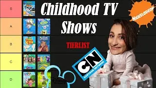 Favorite Childhood TV Shows | Tierlist