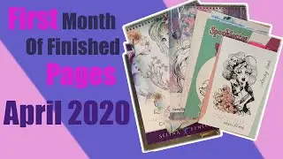 April 2020 Completed Adult Coloring Pages/Pens,Prismacolor Premiers,Illo Hue,Ohuhus,Copic Markers
