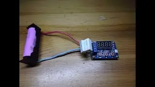 modul pro měřen&iacute; re&aacute;ln&eacute; kapacity  baterii 18650