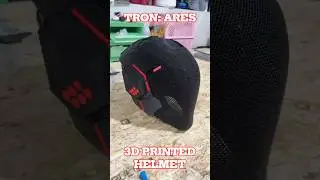 3D Printed Tron: Ares Costume Helmet Build