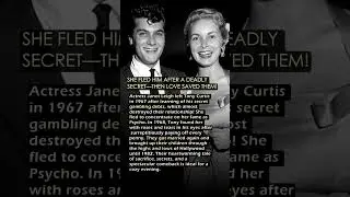 SHE FLED HIM AFTER A DEADLY SECRET&mdash;THEN LOVE SAVED THEM #janetleigh #tonycurtis #nostalgia #80s #70s