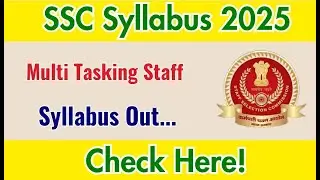 SSC MTS FULL INFO 2025 EXAM BY MADHAV SIR THE HIND ACADEMY