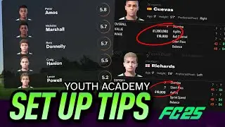 FC 25 YOUTH ACADEMY: STARTER TIPS