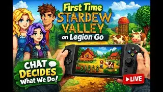 Stardew Valley &mdash; Cozy Chill Stream, Chat in Control | Legion Go ☕