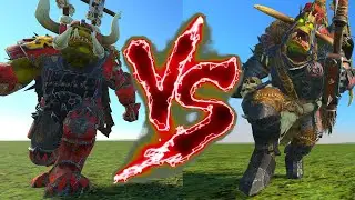 Gorbad Ironclaw VS Azhag the Slaughterer. Total War Warhammer 3