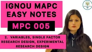 MPC 005 Easy Notes Explanation Part 2 #ignoumapc #mpc005