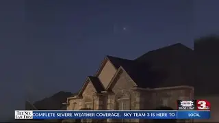Texomans react to strange object in Sunday night sky