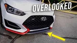 This part will make your Veloster N POP!!! | SoCal Garageworks Carbon Fiber Front Lip Install |