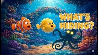 WHAT&rsquo;S HIDING? 🐠 Ocean Camouflage Adventure for Kids