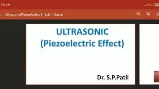 Physics FE- Piezoelectric Effect