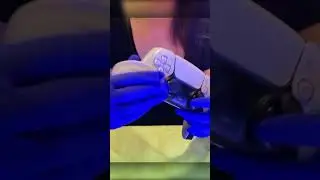 #relaxing PS5 Controller Cleaning 🎮 🧼 #controllersounds #gaming #asmr #satisfying