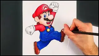 ✍🏼 Speed Drawing - Super Mario 👨🏻 by Markus Bogner