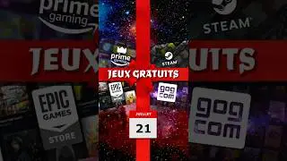 JEUX GRATUITS  (21/07/25) - Le recap' quotidien des jeux PC offerts !