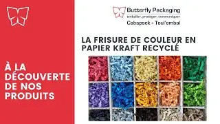 A LA D&Eacute;COUVERTE DE NOS PRODUITS : LA FRISURE DE COULEUR EN PAPIER KRAFT RECYCL&Eacute;