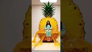 Surreal Living Room with a Fruit Sofa | Calm ASMR