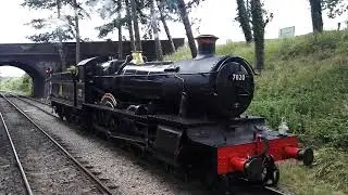 7820 Dinmore Manor and 35006 at the Gloucestershire Warwickshire Railway on the 15th July 2021.