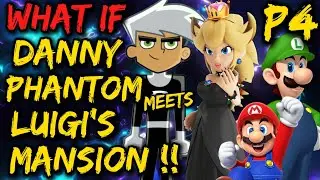 What if DANNY PHANTOM enters Luigi's Mansion !? Danny X Bowsette LOVERS !? Dan Mario World !? #anime