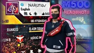 Free Fire 🔥| M500 HEADSHOTS | montage 😈| timmis  - ugly |