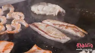 🔥 Experience the art of live cooking at Kabuto Japanese Steak House! Each dish is not just a me...