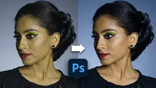 How to Change Skin Color in Photoshop ( Sinhala )