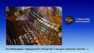 Kurz vorgestellt - Eine Metzler-Truhenorgel an einem ungewöhnlichen Ort, im (Orgel)Lager, gespielt.